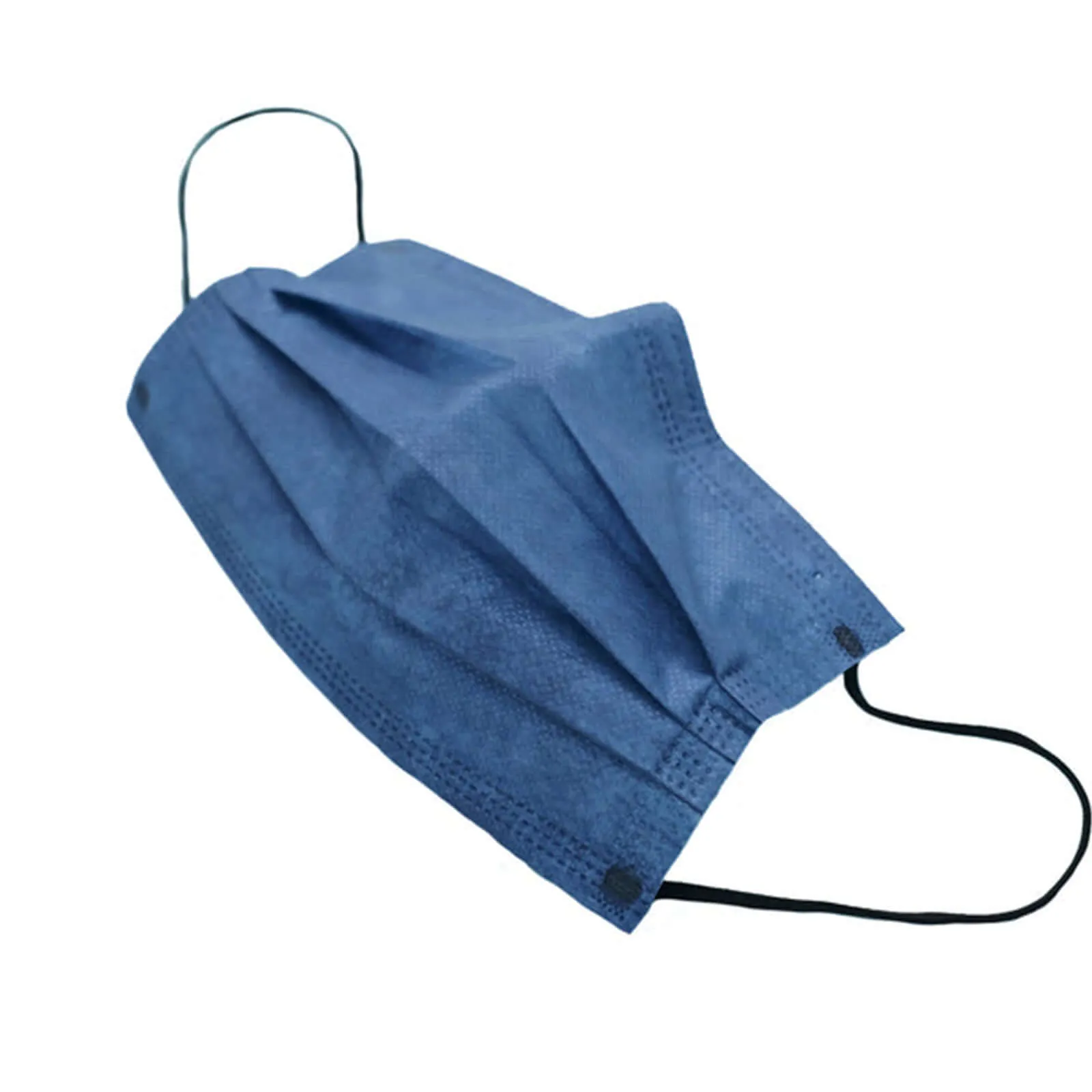 10 Pack 3 Ply Denim Blue Disposable Face Mask Non Woven Mask with Ear Loop - Clearance SALE