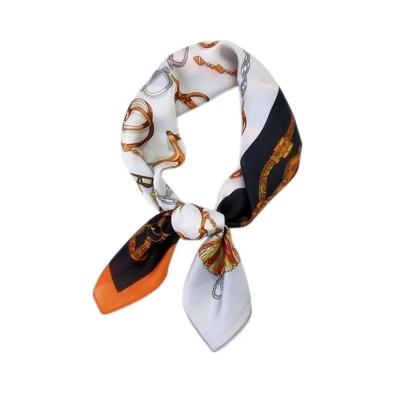 70 Small Square Scarf Silk Scarf Women Summer Neck Scarf Neck Protector Korean Thin Scarf