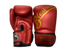 Blegend Boxing Gloves BGL32 Ultimate Velcro Red Gold