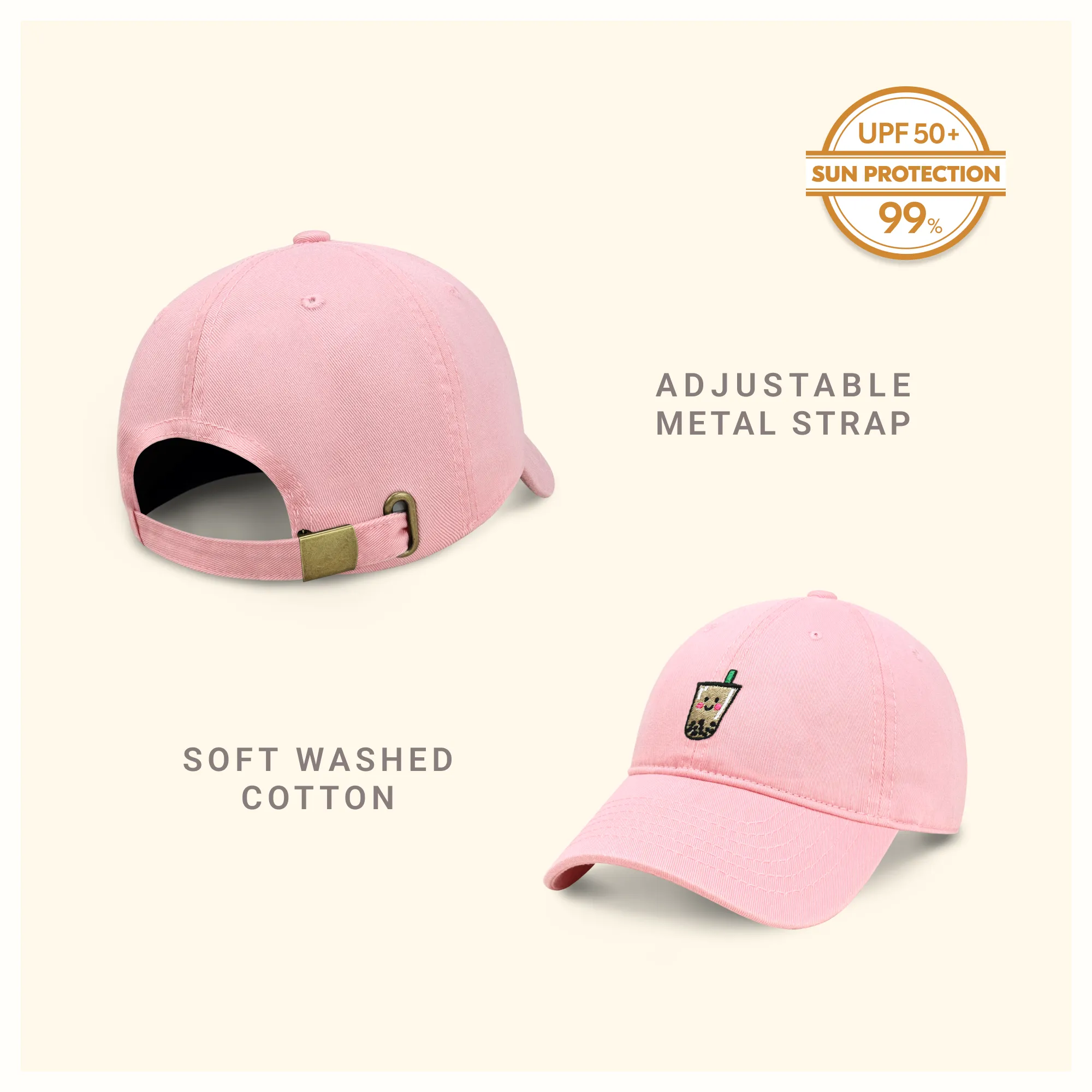 Boba Tea Baseball Cap