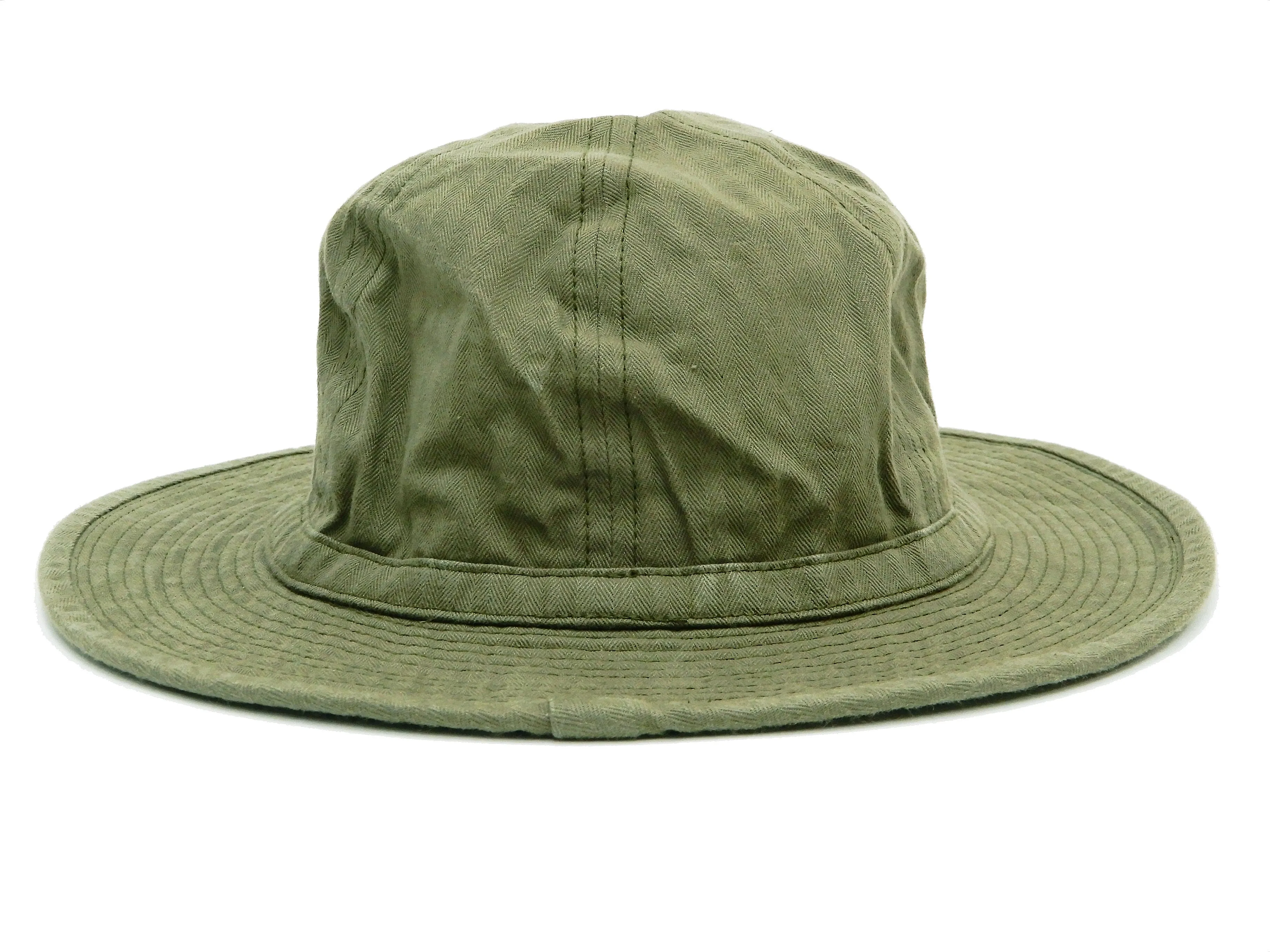 Buzz Rickson Daisy Mae Hat Men's US Army Style Herringbone Boonie Hat BR02537 Olive