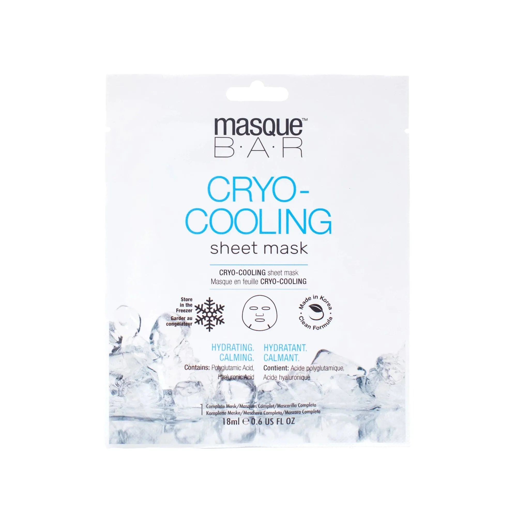 Cryo-Cooling Sheet Mask