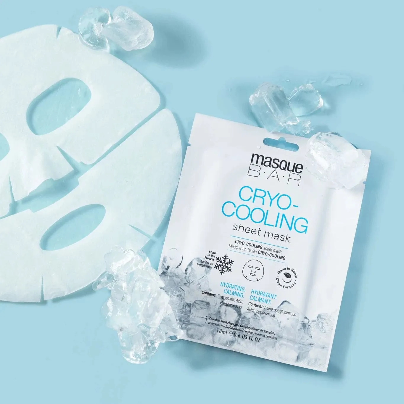 Cryo-Cooling Sheet Mask