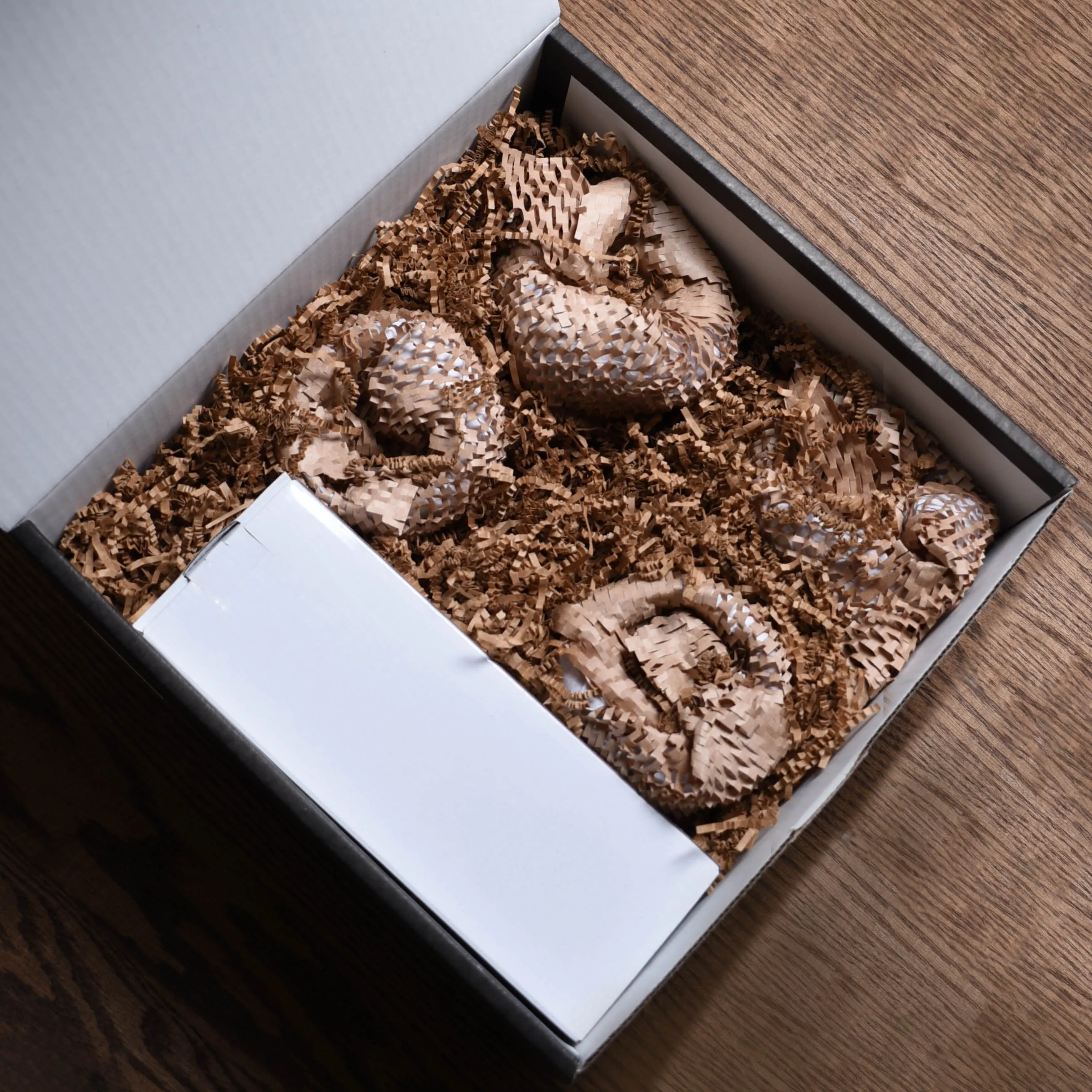 Custom Pinecone Decanter and Glasses Gift Set