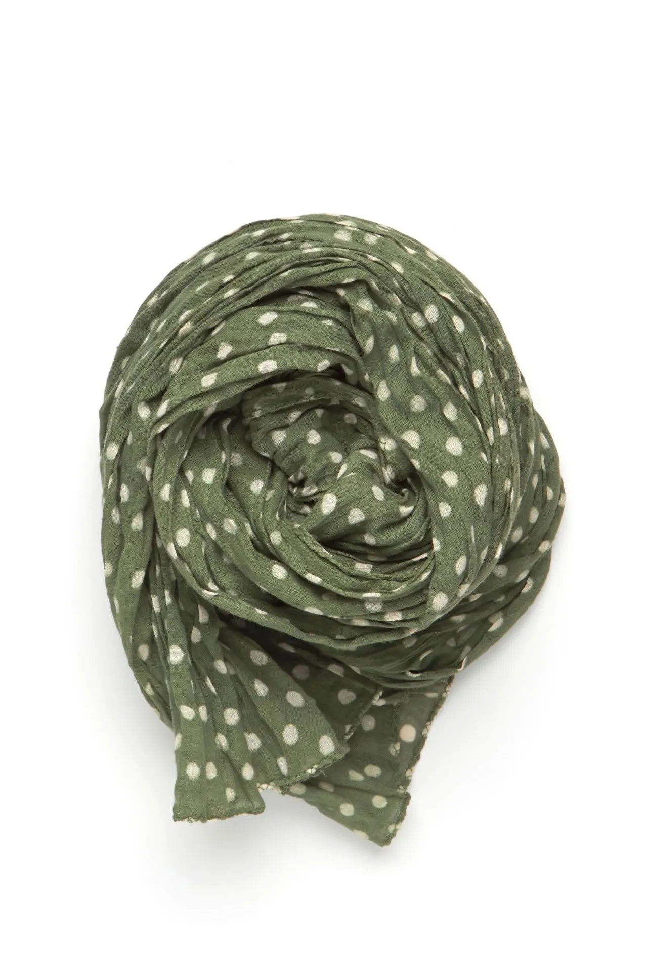 Dabu Dot Block Print Scarf