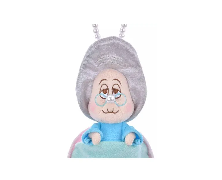 Disney Granny Oyster Plush Pearl Keychain