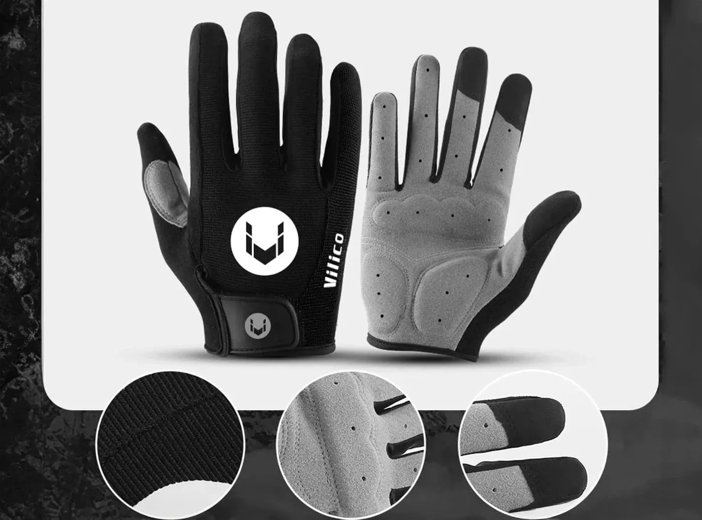 FitVille UV Protection Cycling Gloves