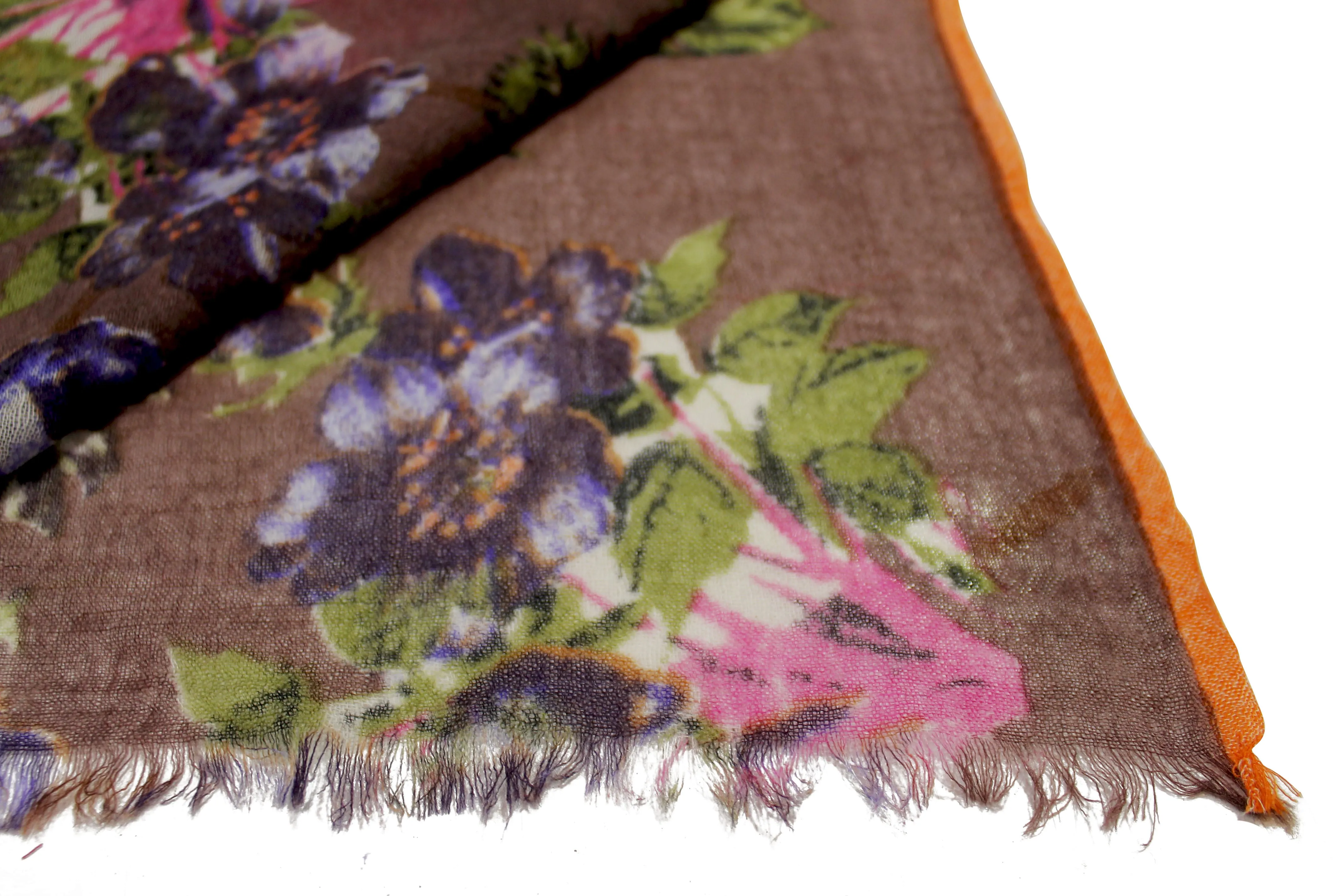 Floral Exotic Blossoms Scarf