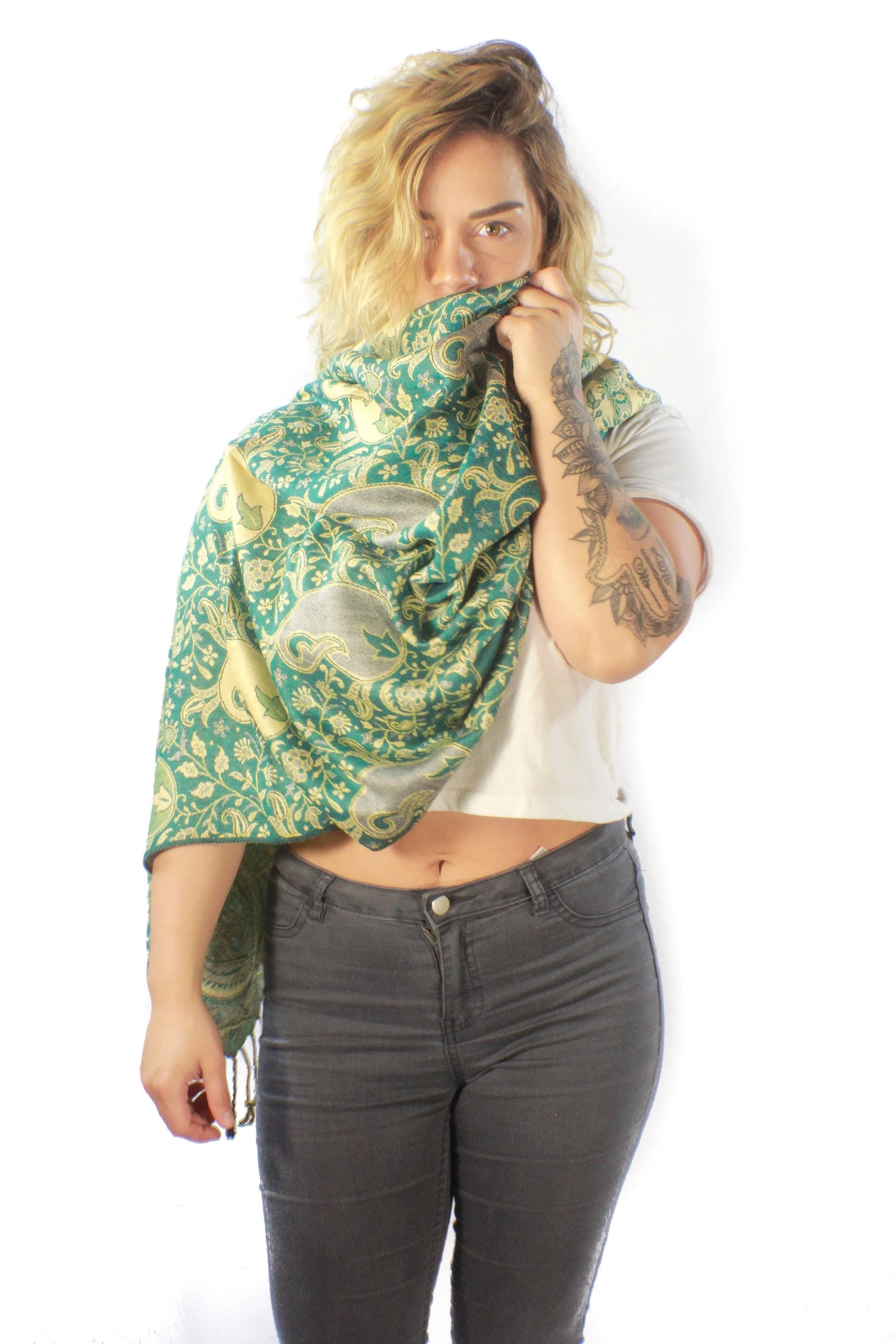 Floral Shawl