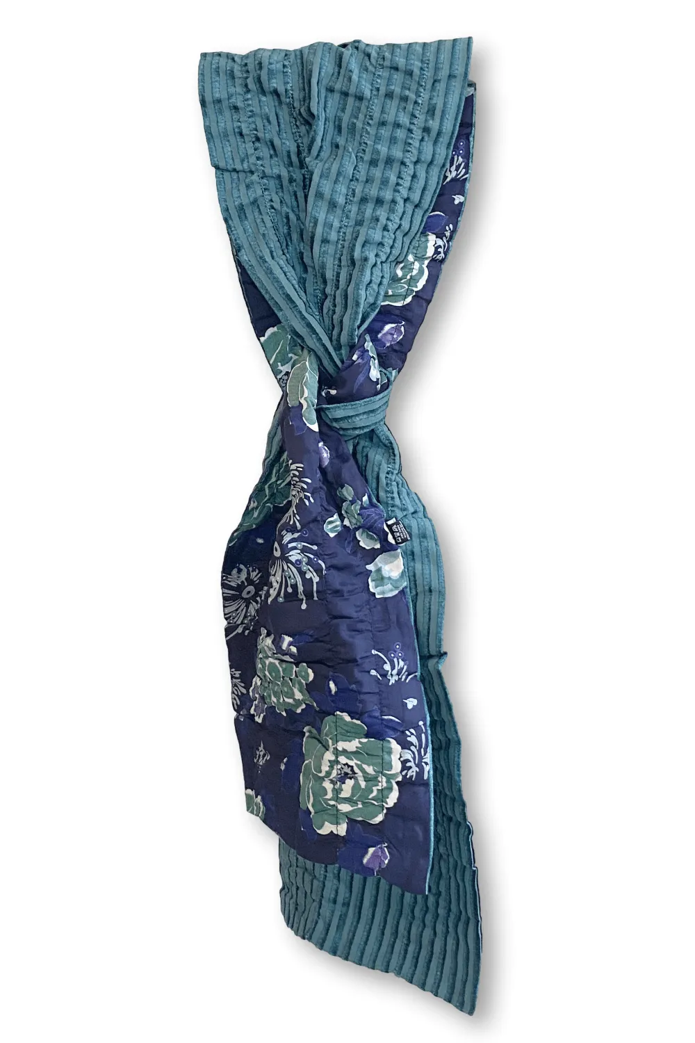 Floral Stripe Scarf