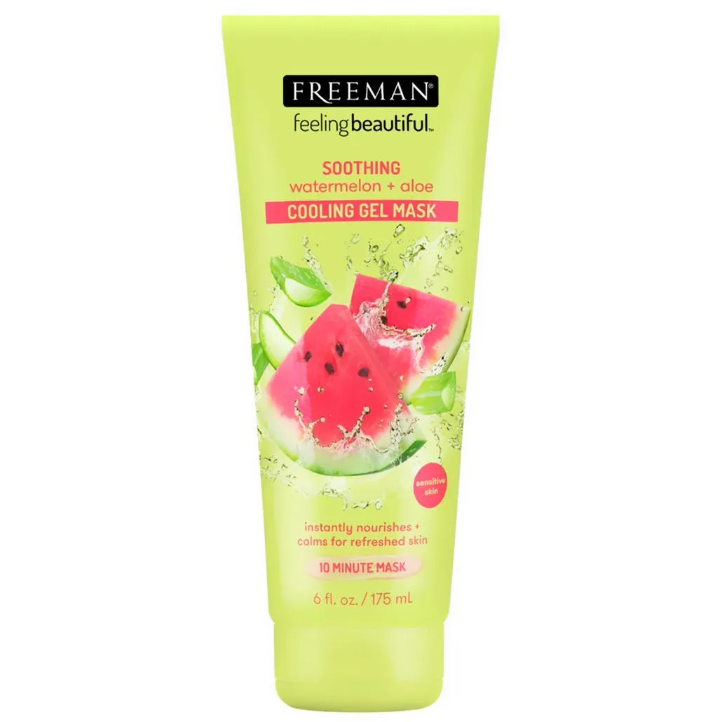 FREEMAN Smoothing Watermelon   Aloe Cooling Gel Mask (175 ml)