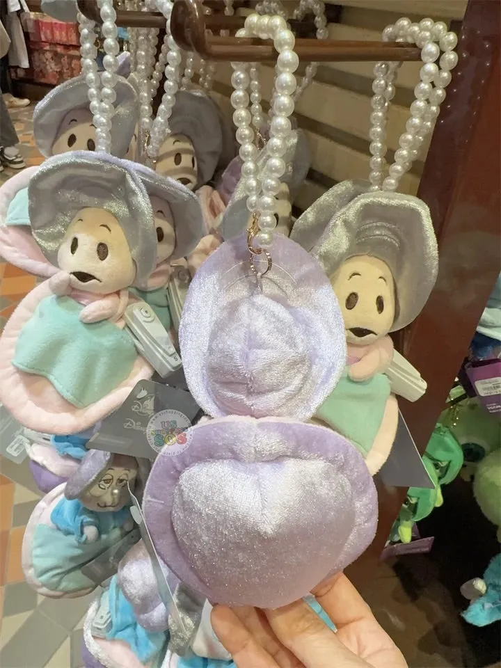 HKDL - "Young Oyster Goods 2024" Collection x Oyster Baby & Pearl Chain Plush Keychain