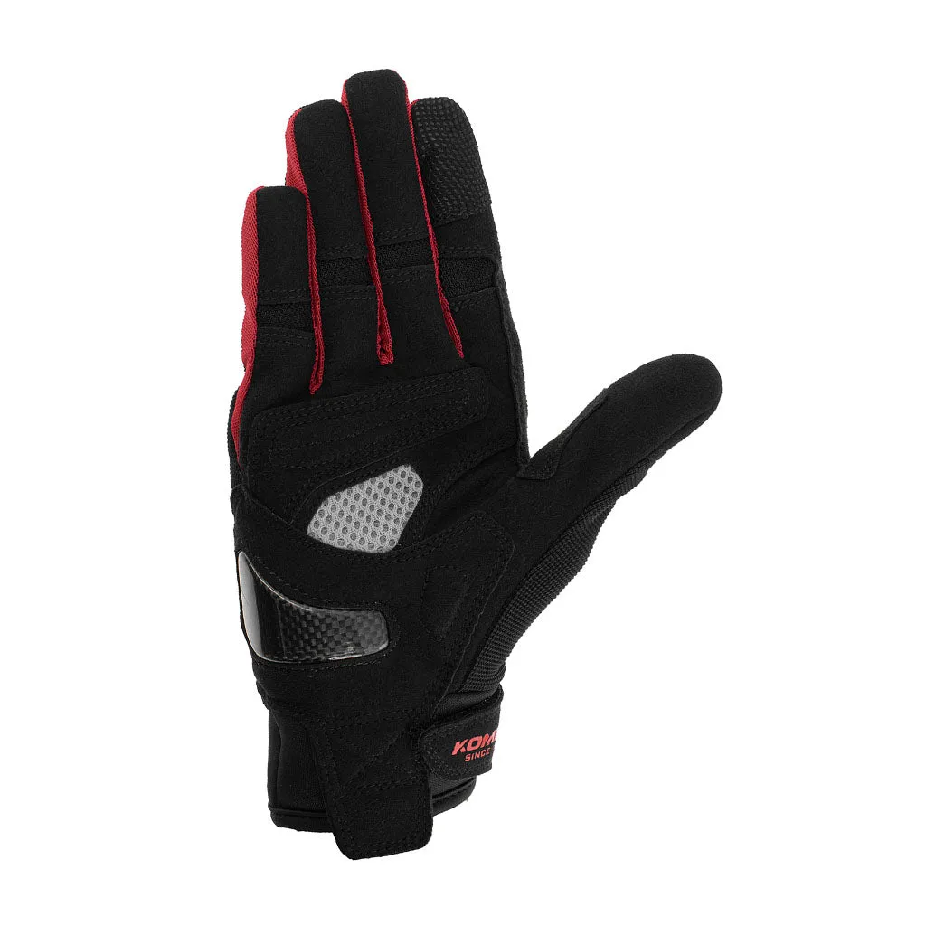 KOMINE GK-1633 3D PROTECT MOTORCYCLE MESH GLOVES