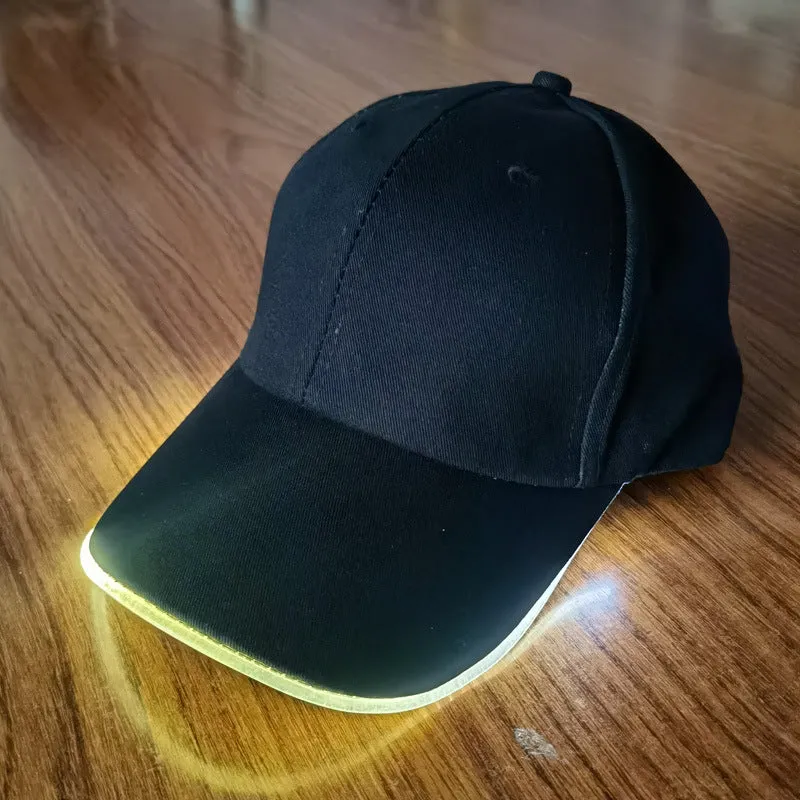 LED fiber optic hats