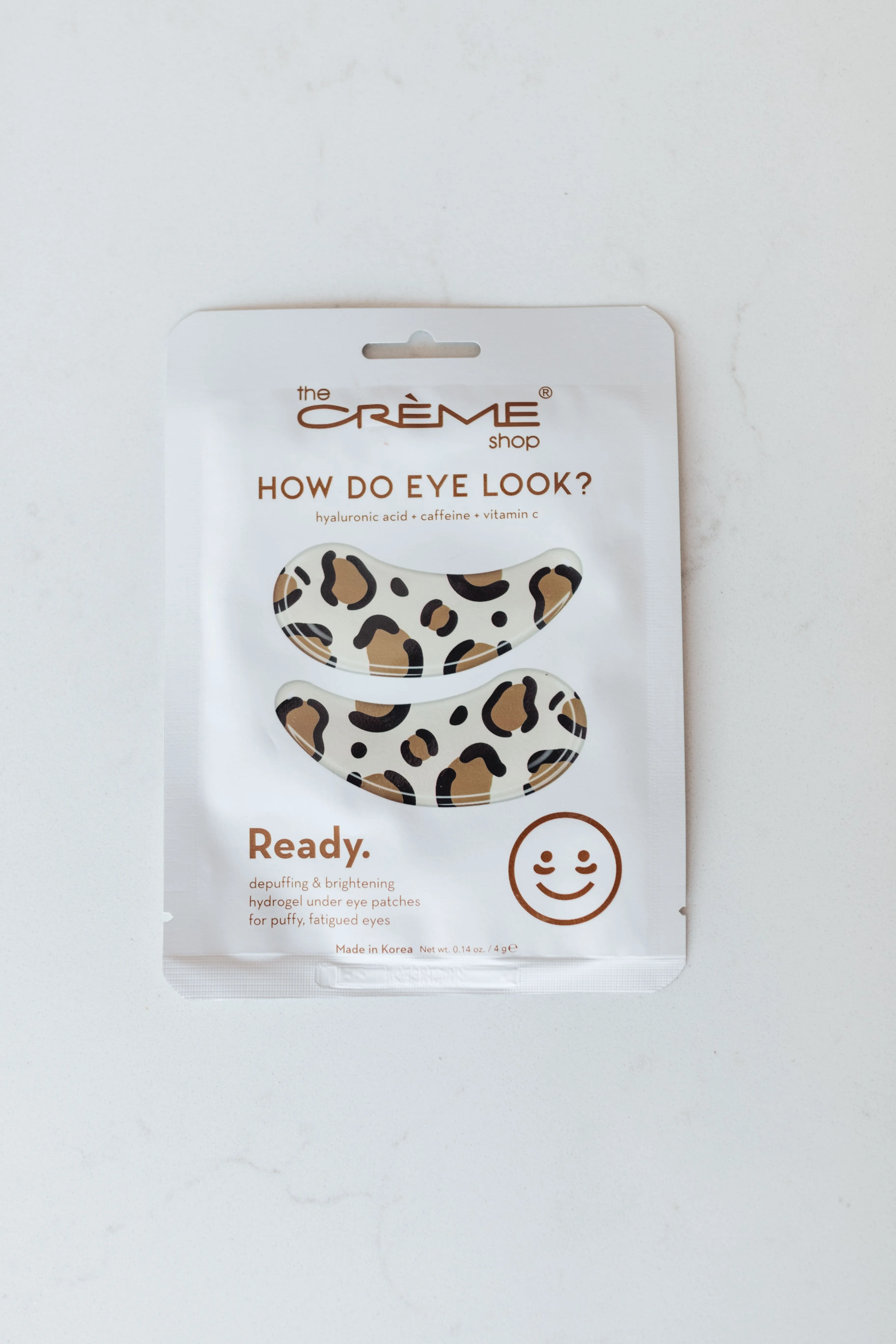 Leopard Under Eye Gel Masks