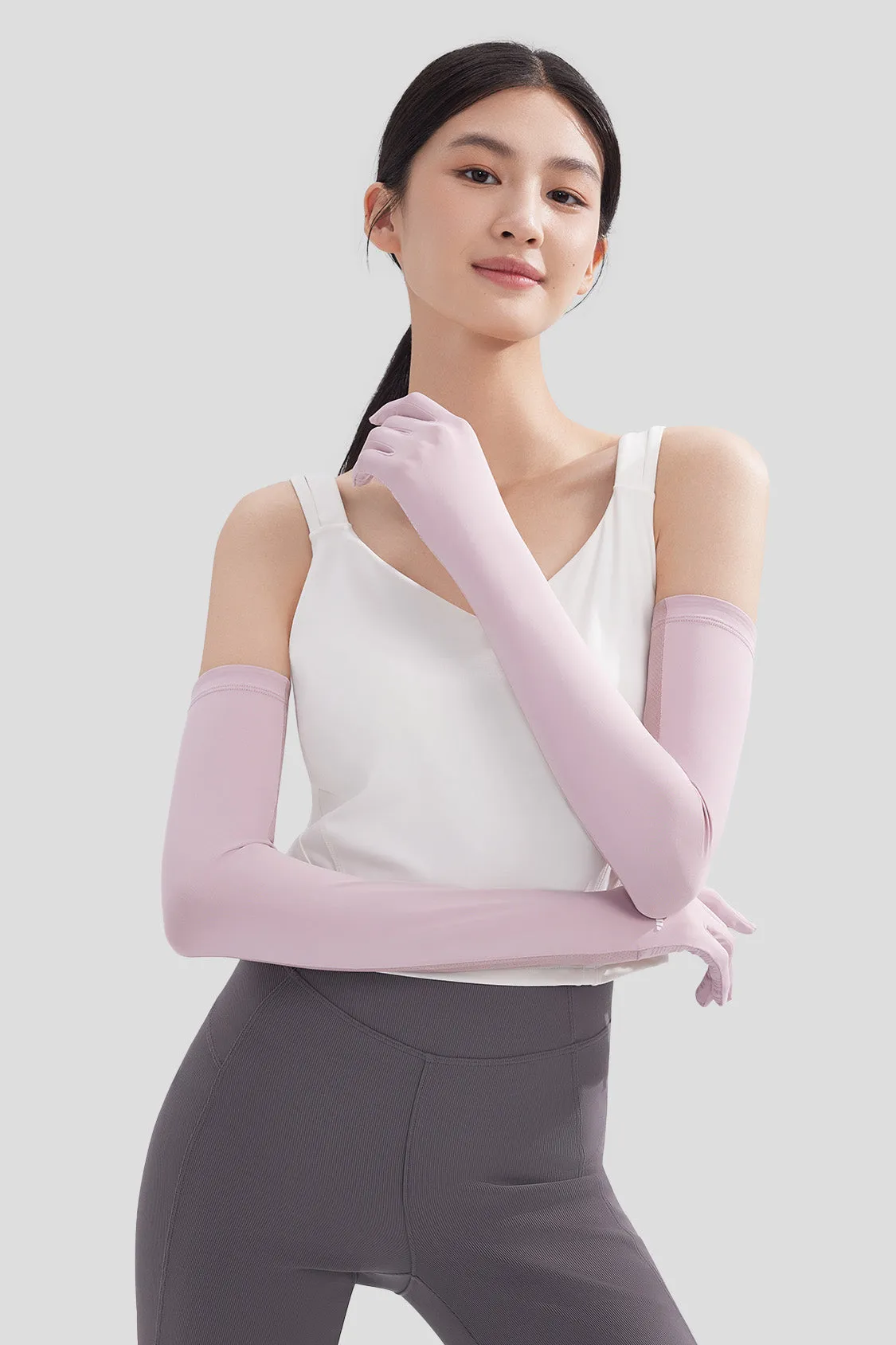 Longloop - Women's Sun Protection Arm Sleeves with Golves UPF50 