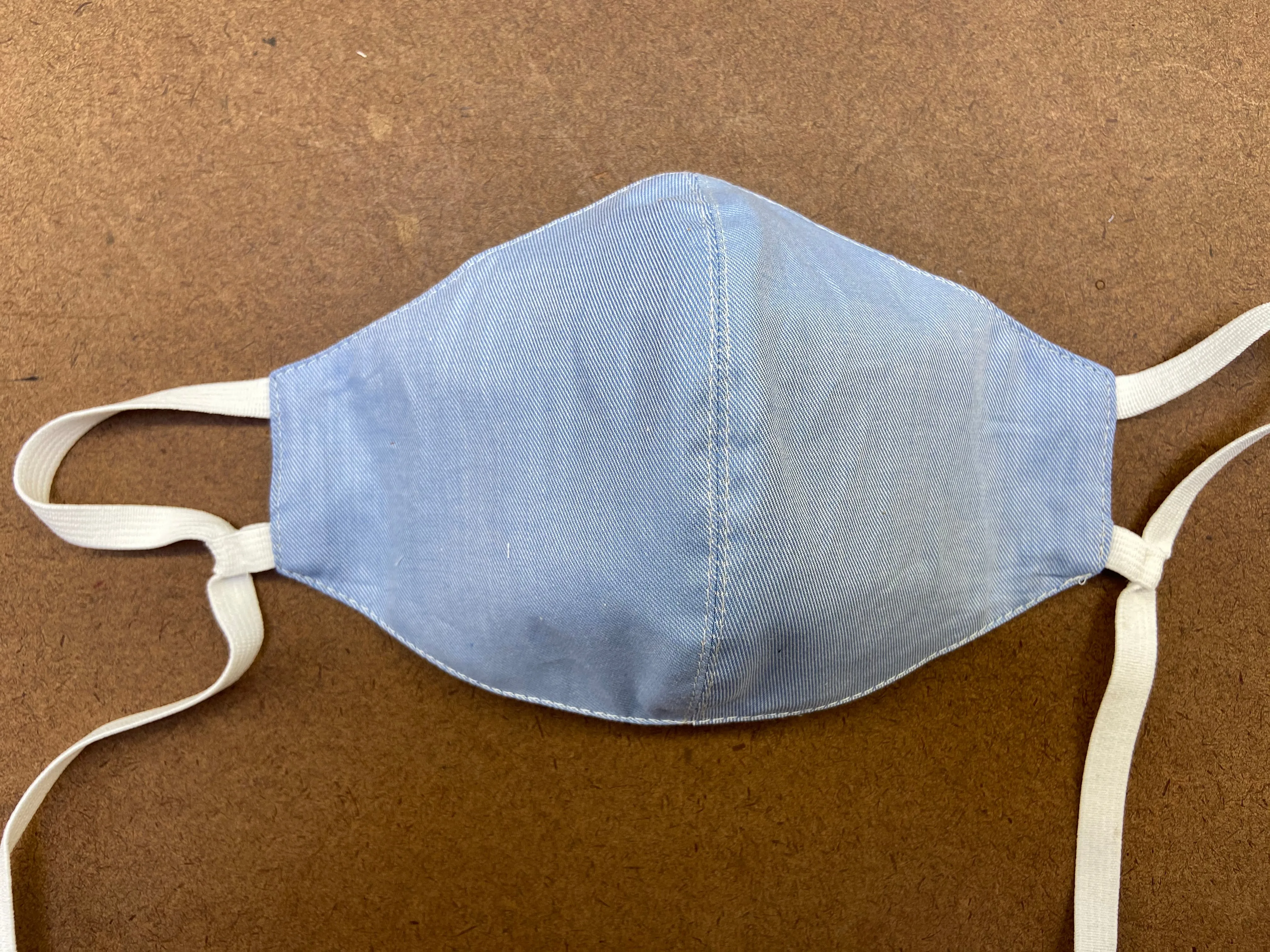 NoVirGuard™ Mask - Light Blue Chambray