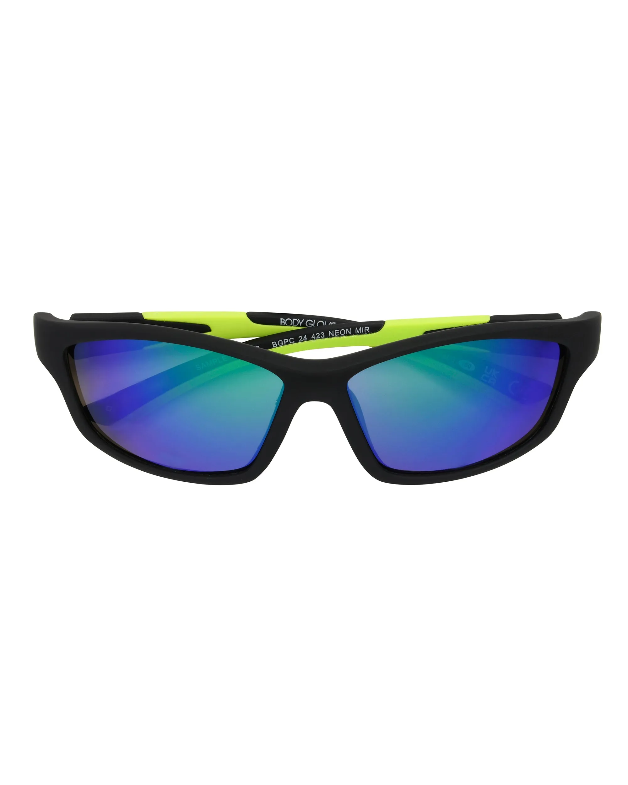 Oceanic Wrap Sunglasses - Black