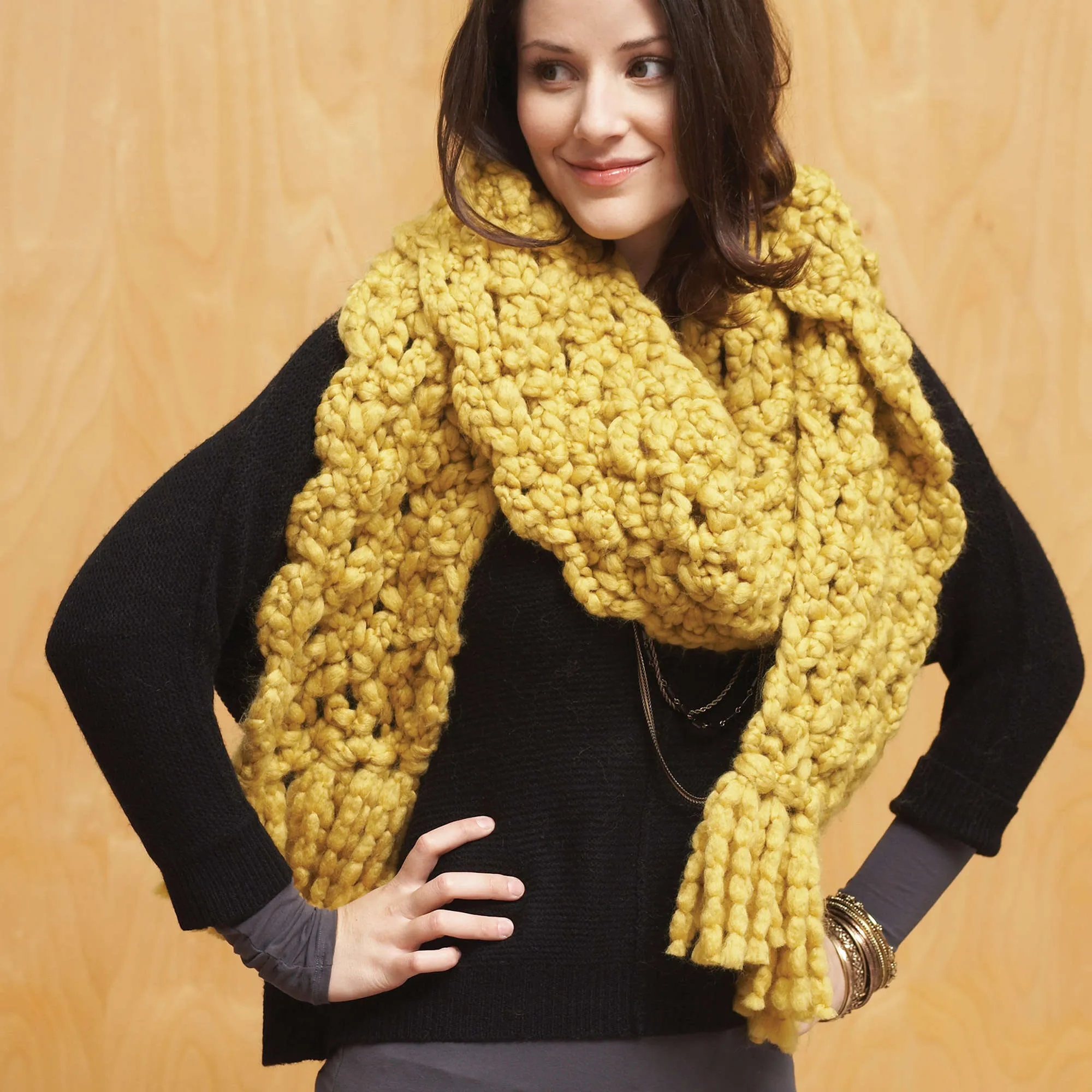 Patons Crochet Big Scarf