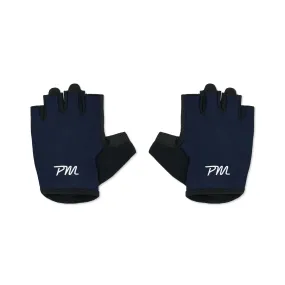 PM Short Finger Glove - Navy / White