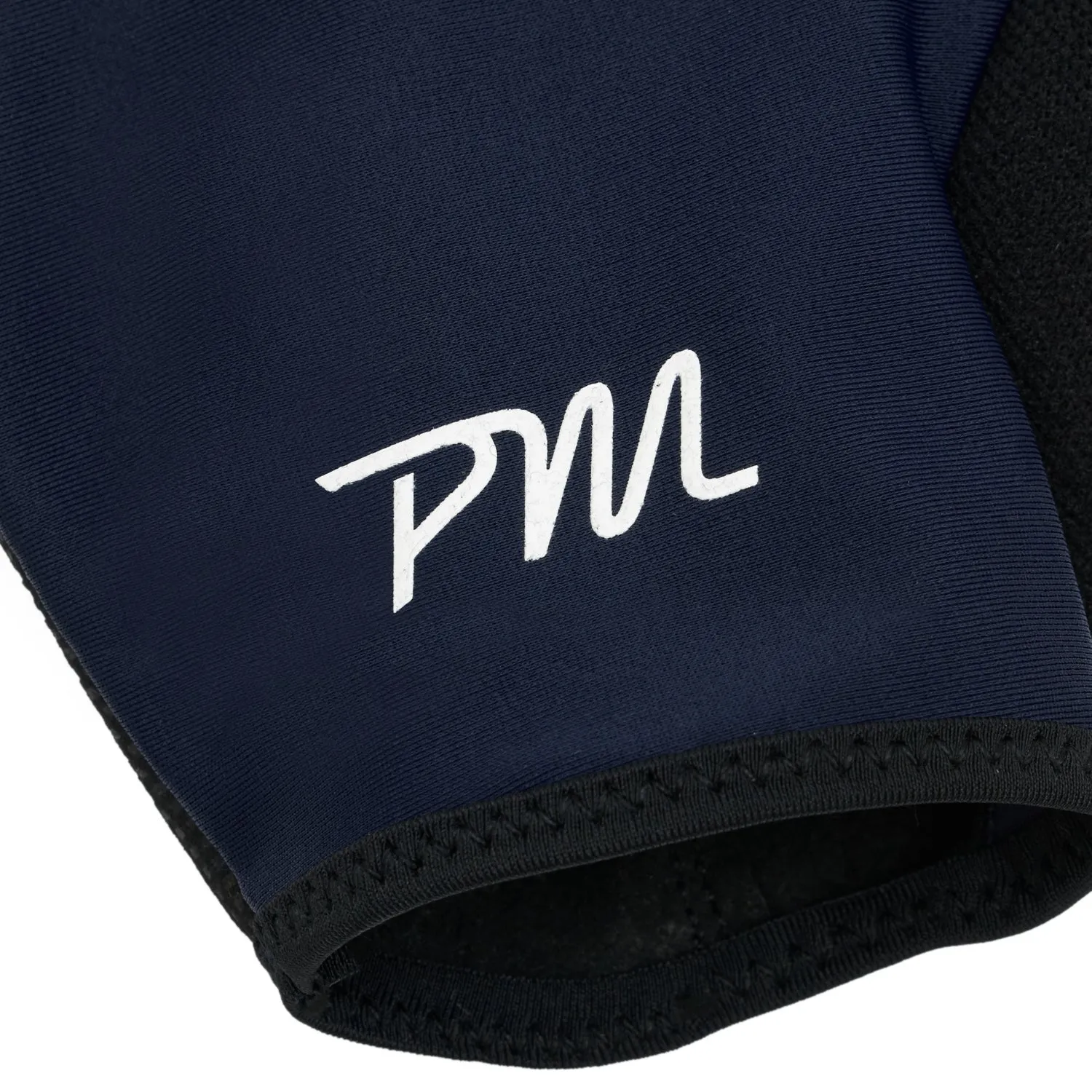 PM Short Finger Glove - Navy / White