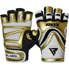 RDX S9 Glaze Leather Gym Gloves