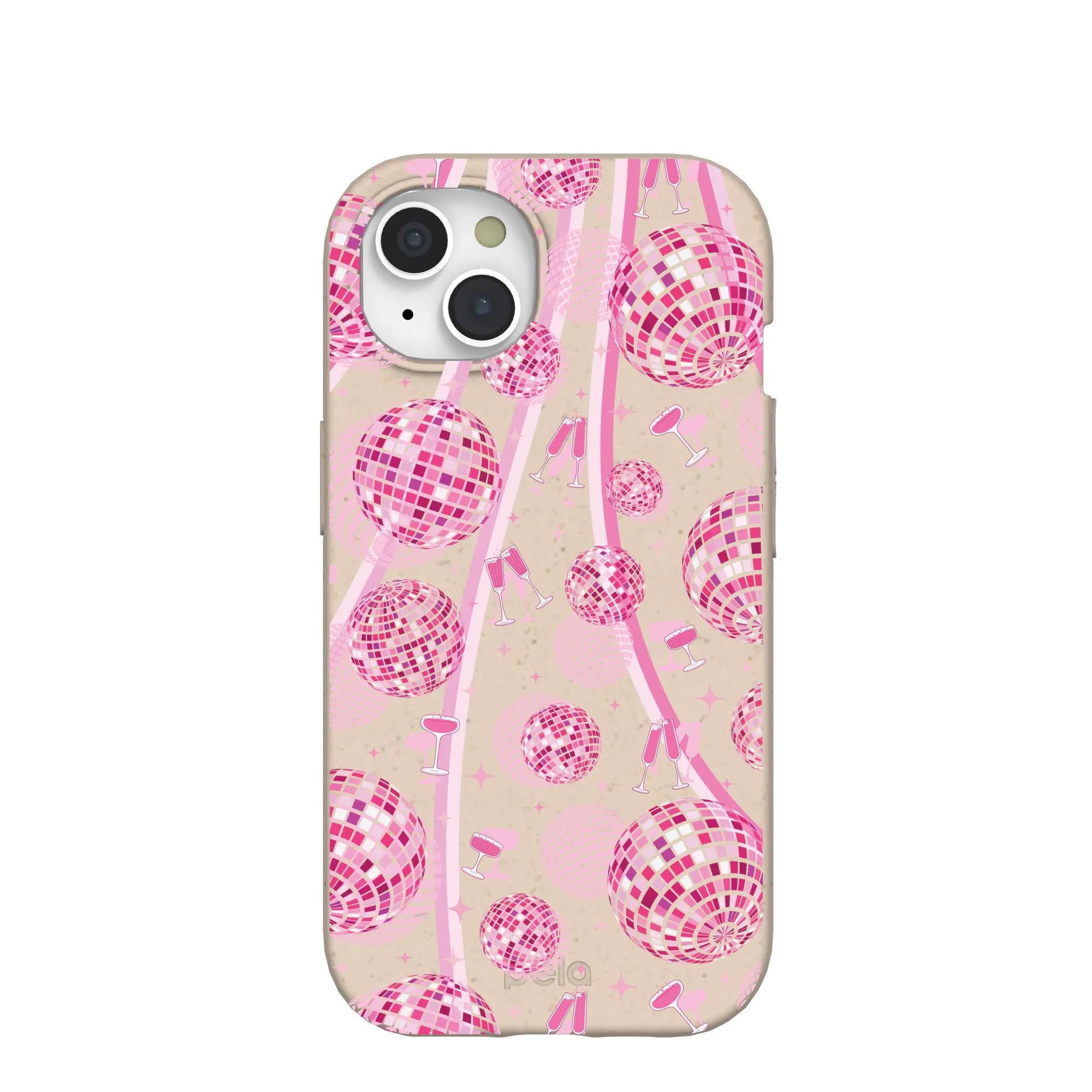 Seashell Dancing Lights iPhone 15 Case