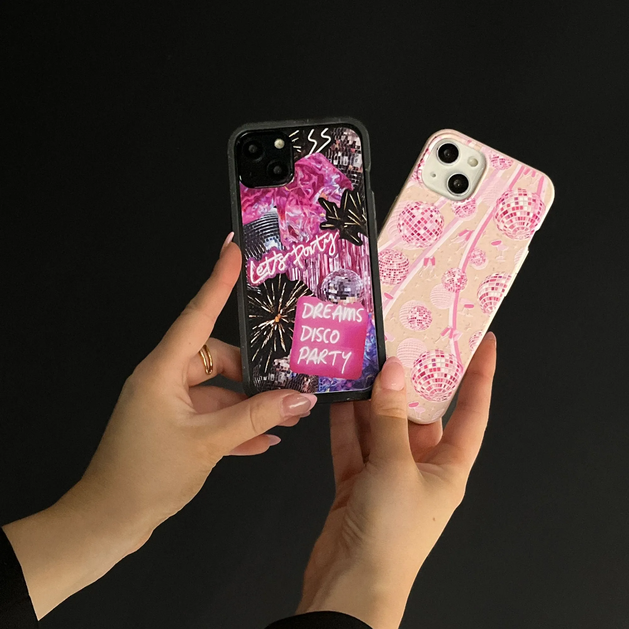 Seashell Dancing Lights iPhone 6/6s/7/8/SE Case