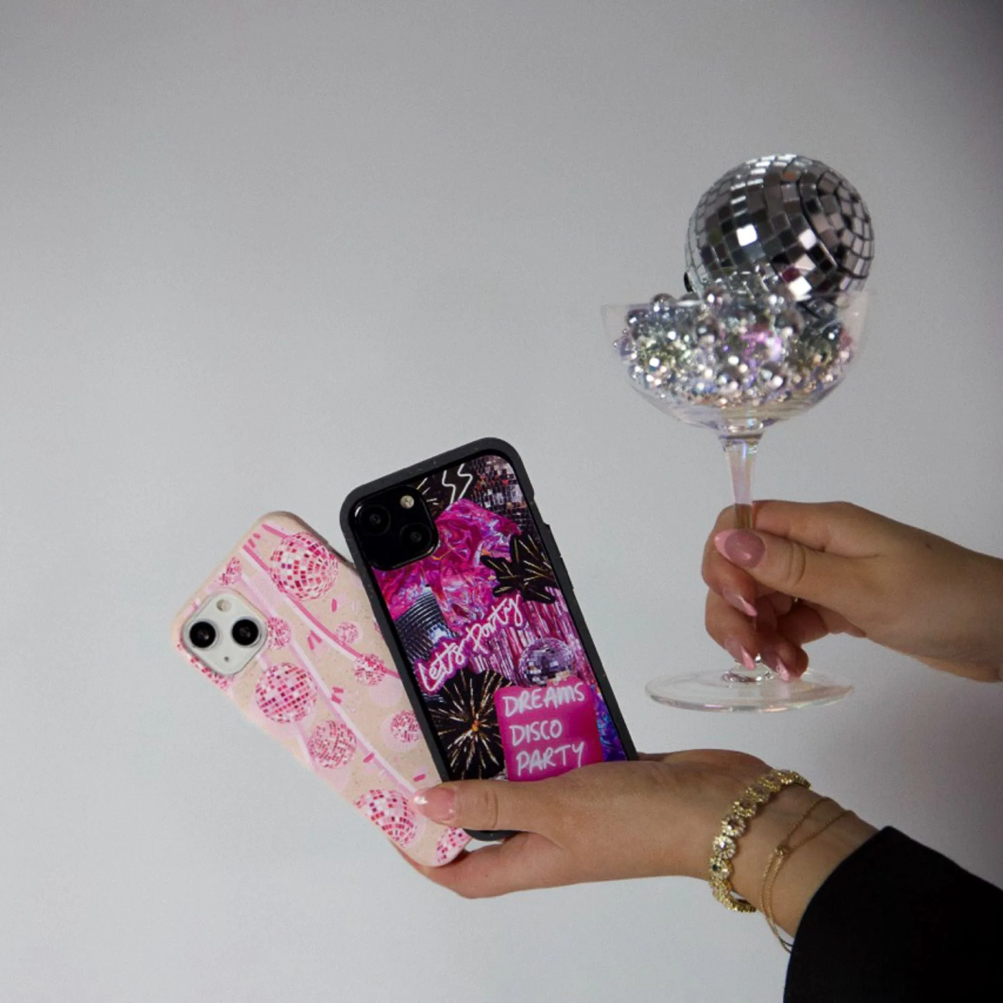 Seashell Dancing Lights iPhone 6/6s/7/8/SE Case