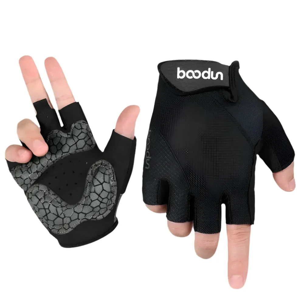 Summer Breathable Cycling Tactical Half Finger Gloves Bike Racing MTB Sport Anti-Slip Shock-Proof Workout Glove Women Men