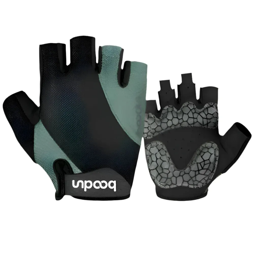 Summer Breathable Cycling Tactical Half Finger Gloves Bike Racing MTB Sport Anti-Slip Shock-Proof Workout Glove Women Men