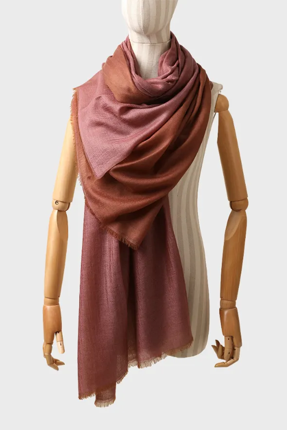 Ultra Thin Cashmere Shawl & Scarf