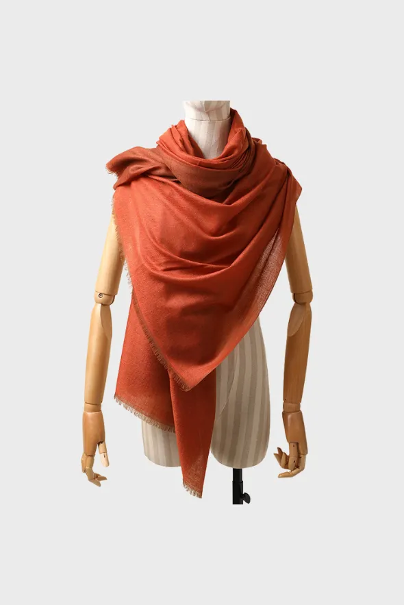 Ultra Thin Cashmere Shawl & Scarf