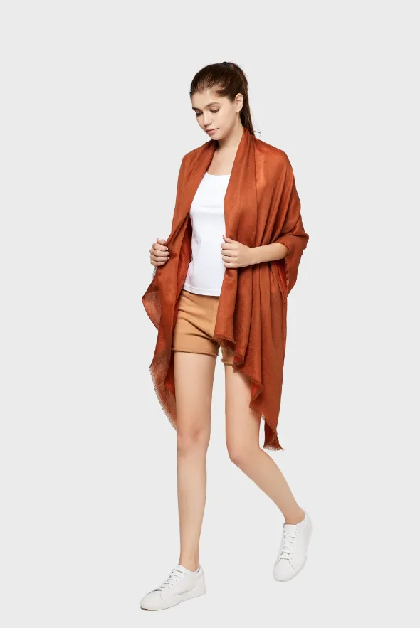 Ultra Thin Cashmere Shawl & Scarf