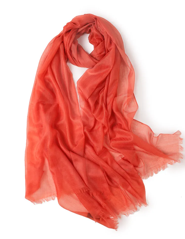 Ultra Thin Women Cashmere Scarf