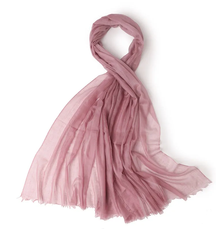 Ultra Thin Women Cashmere Scarf