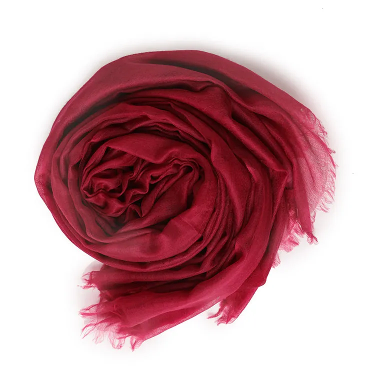 Ultra Thin Women Cashmere Scarf