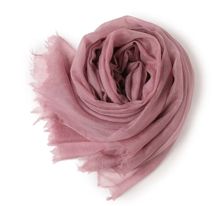 Ultra Thin Women Cashmere Scarf