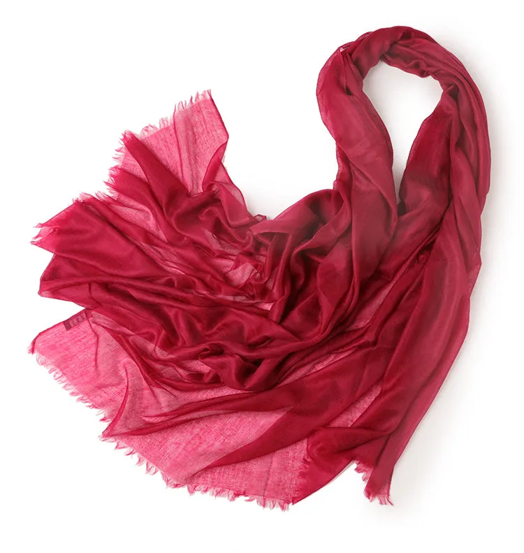 Ultra Thin Women Cashmere Scarf