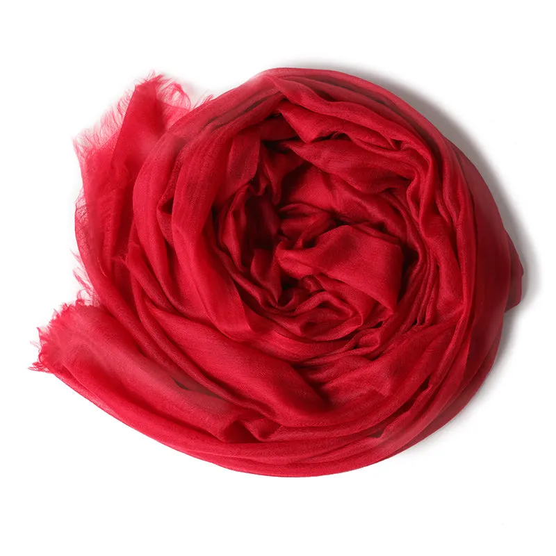 Ultra Thin Women Cashmere Scarf