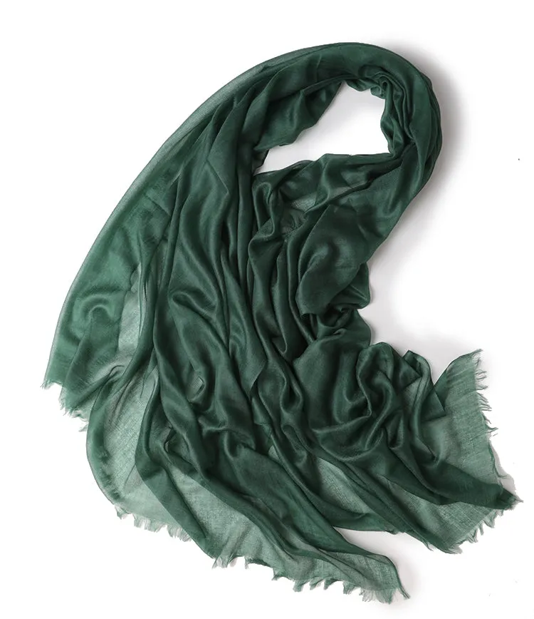 Ultra Thin Women Cashmere Scarf