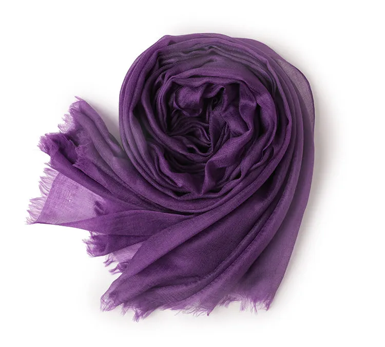 Ultra Thin Women Cashmere Scarf