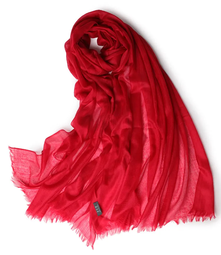 Ultra Thin Women Cashmere Scarf