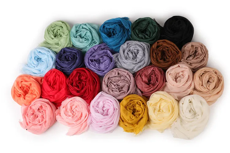 Ultra Thin Women Cashmere Scarf