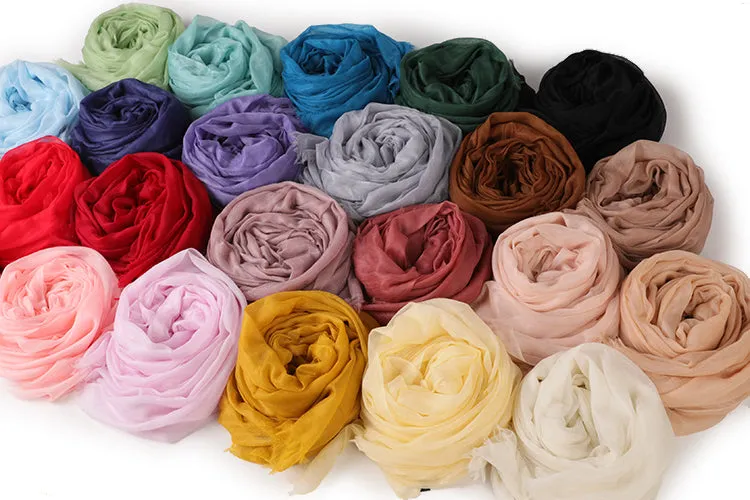 Ultra Thin Women Cashmere Scarf