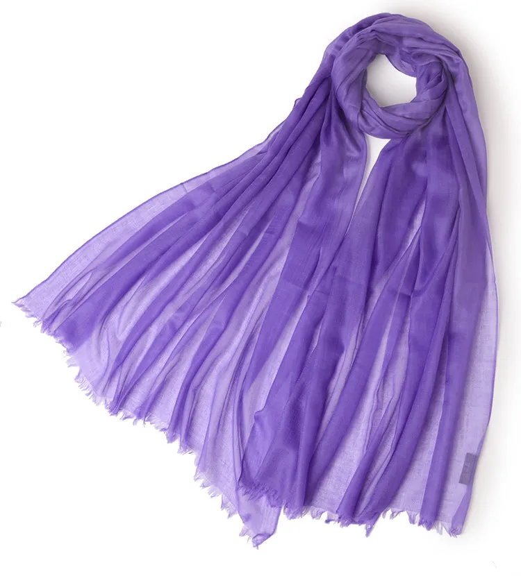 Ultra Thin Women Cashmere Scarf