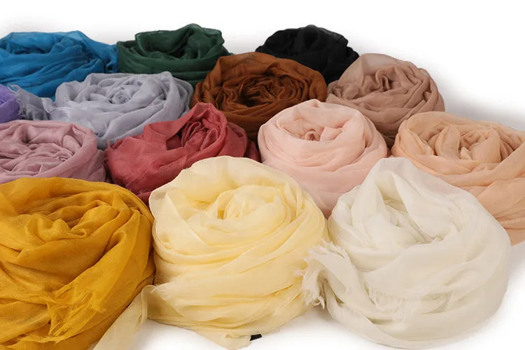 Ultra Thin Women Cashmere Scarf