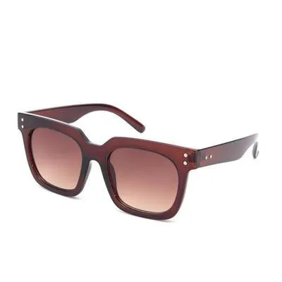 Unisex Retro Square Acetate Sunglasses Surfer