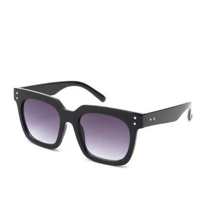 Unisex Retro Square Acetate Sunglasses Surfer