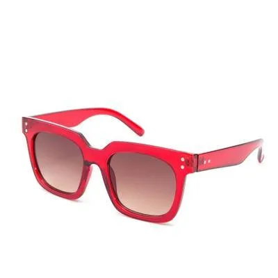 Unisex Retro Square Acetate Sunglasses Surfer